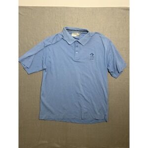Cutter & Buck CB DryTec Men's XL Blue ADM Retiree Embroidered Polo Shirt